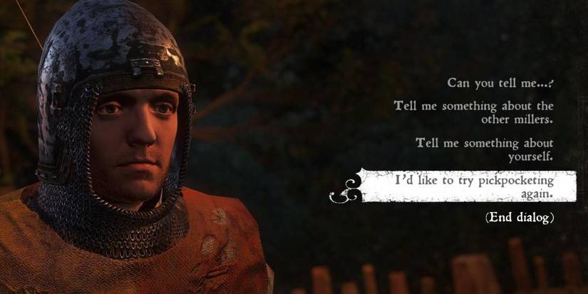 Kingdom Come dialogue screen