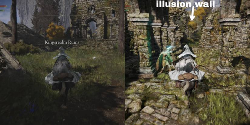 kingsrealm ruins location in Elden ring