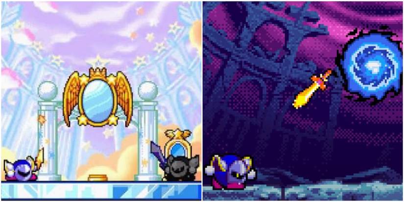 kirby and the amazing mirror meta knight
