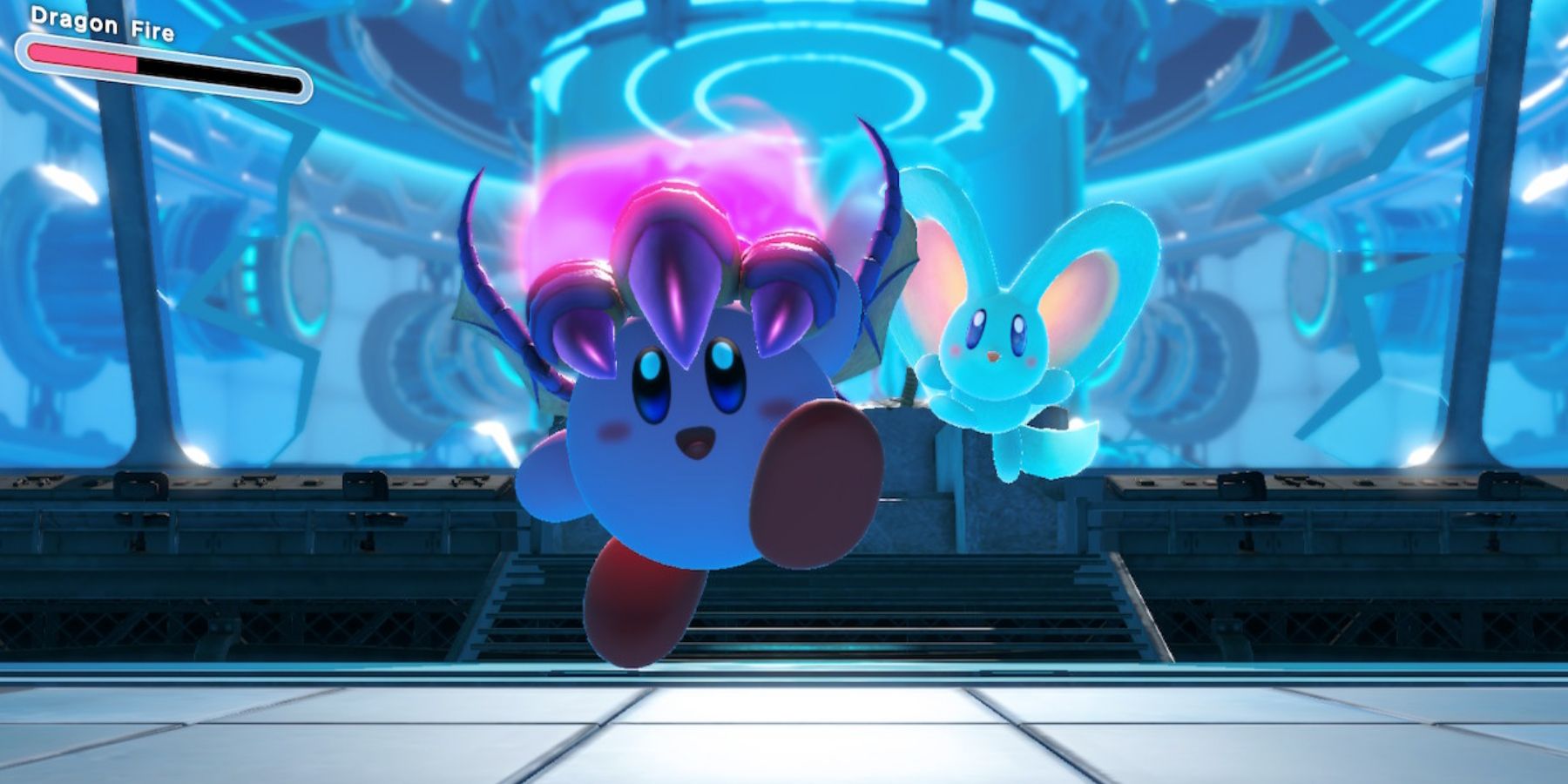 kirby fire lion