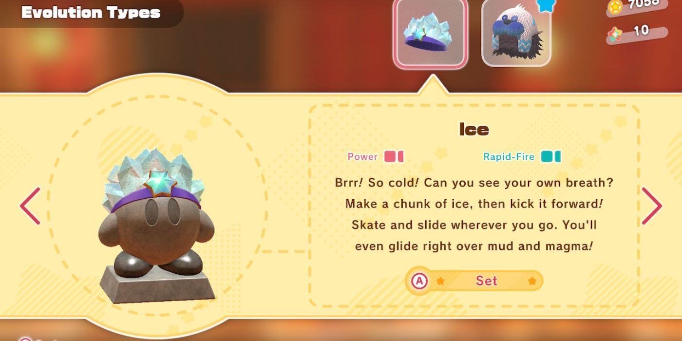 kirby and the forgotten land ice kirby