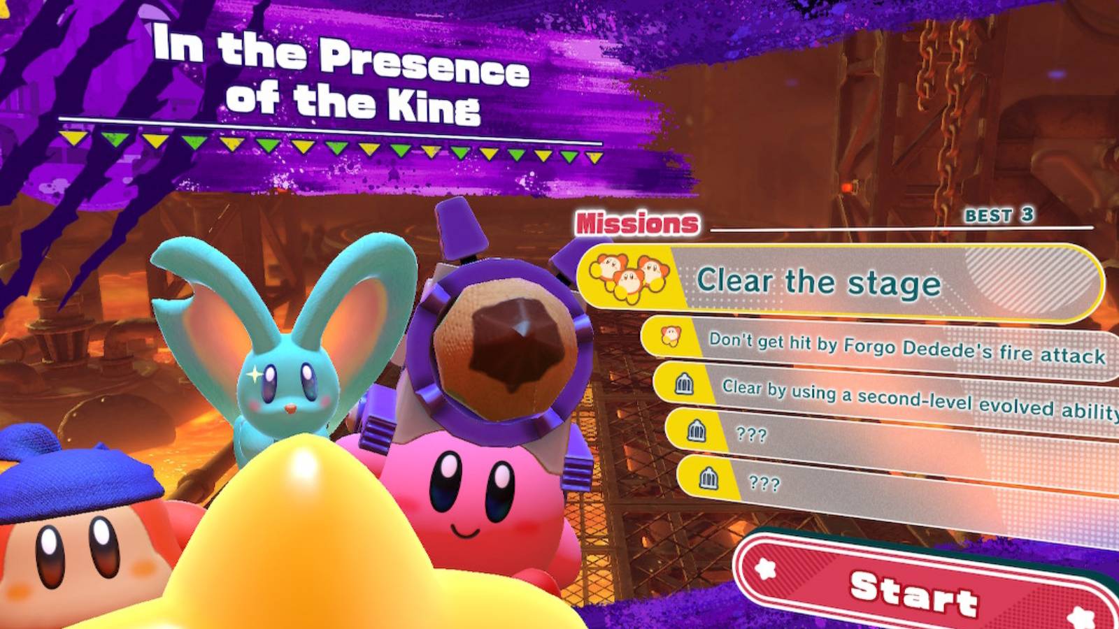 kirby-and-the-forgotten-land-in-the-presence-of-the-king-title-card