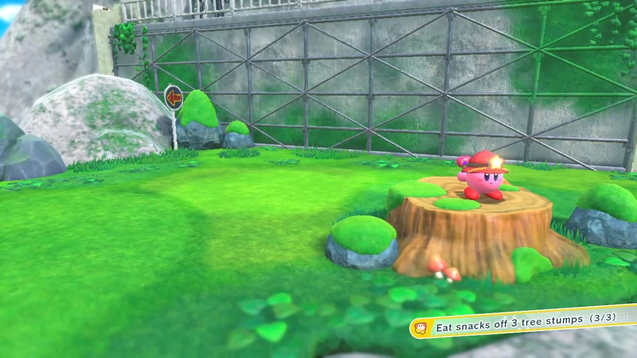 kirby and the forgotten land rocky rollin road 6