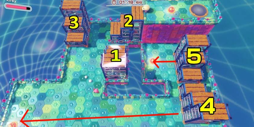 kirby and the forgotten land step it up treasure road area 3 part 2