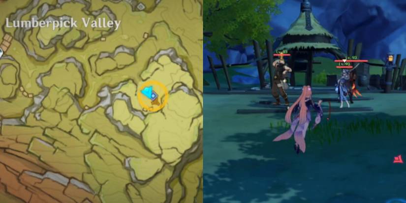 larger treasure hoarders camp location in Genshin impact