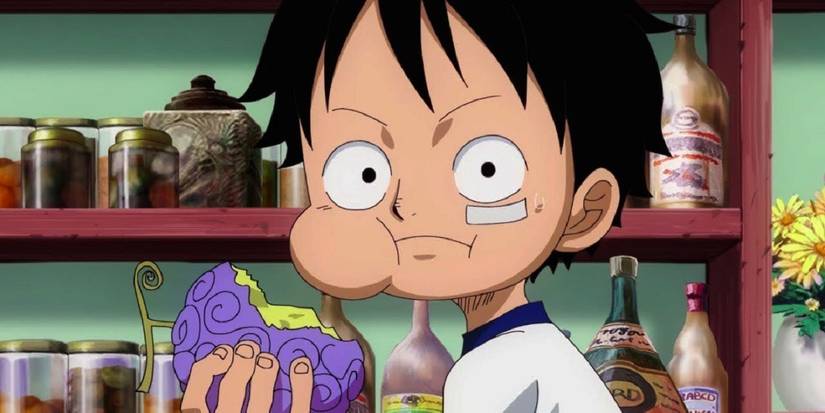Luffy Ate The Gomu Gomu no Mi 12 Years Ago one piece