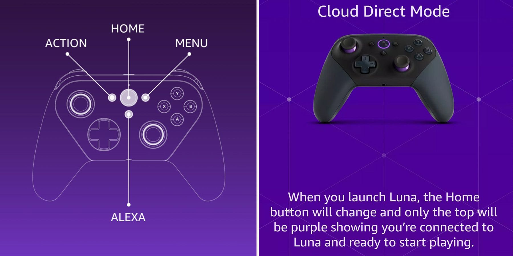 Luna Cloud Gaming Controller - Black for sale online