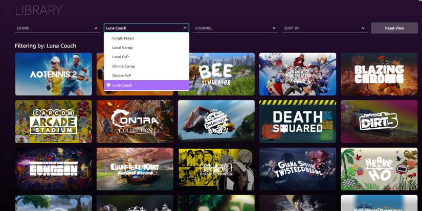 luna couch amazon luna app