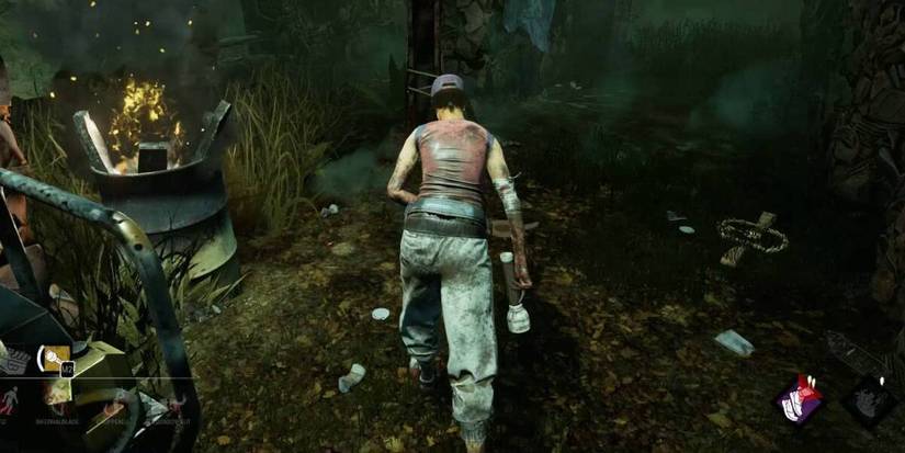 Dead by Daylight injured survivor