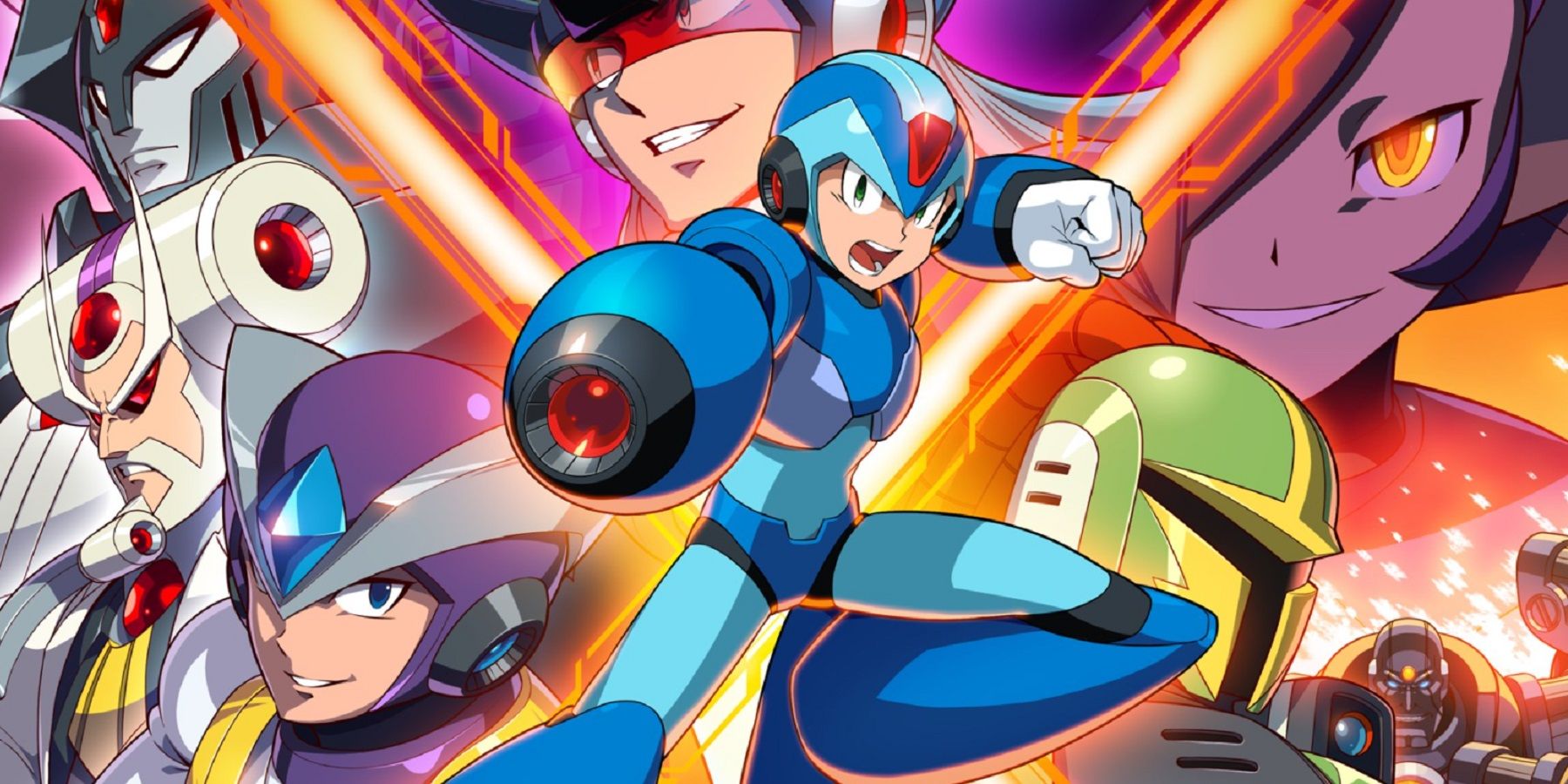 mega man x collection villains plus x feature