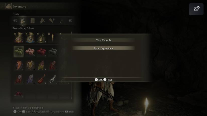menu explanation pause game elden ring