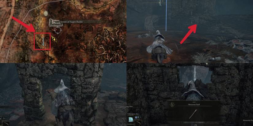 meteorite staff location in elden ring