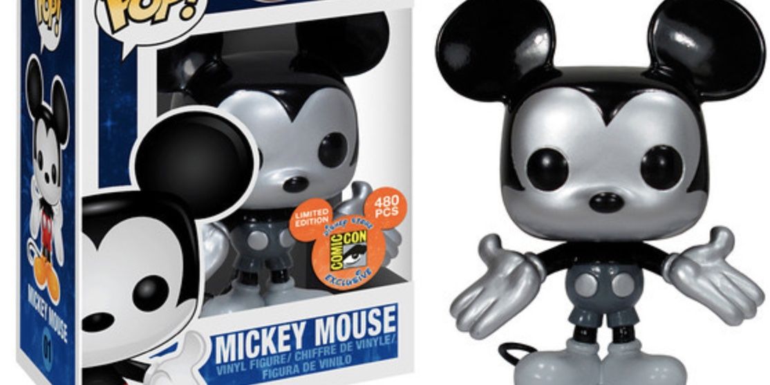 mickey mouse metallic funko pop