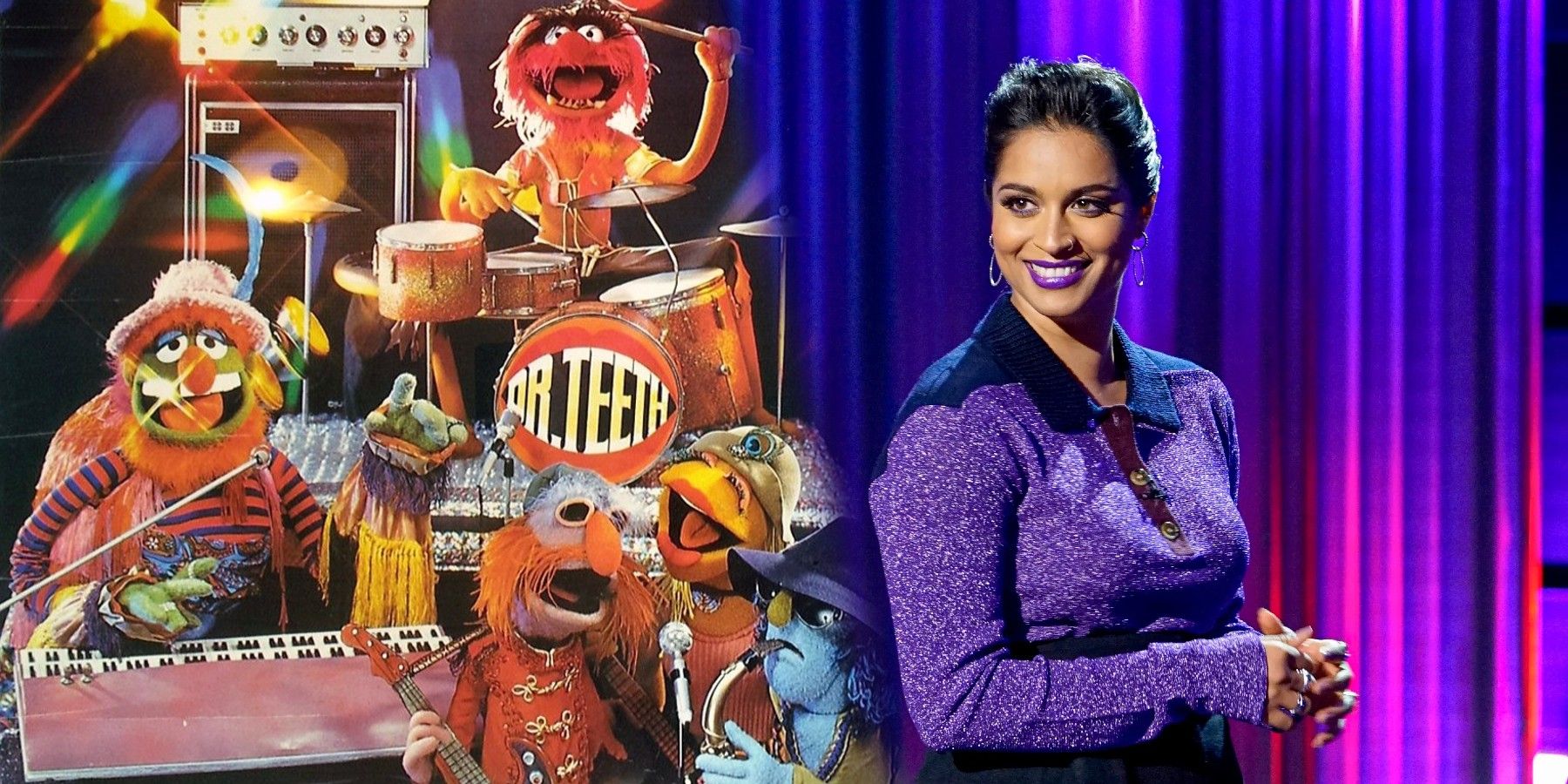 The Muppets Electric Mayhem Animal Dr. Teeth Lilly Singh