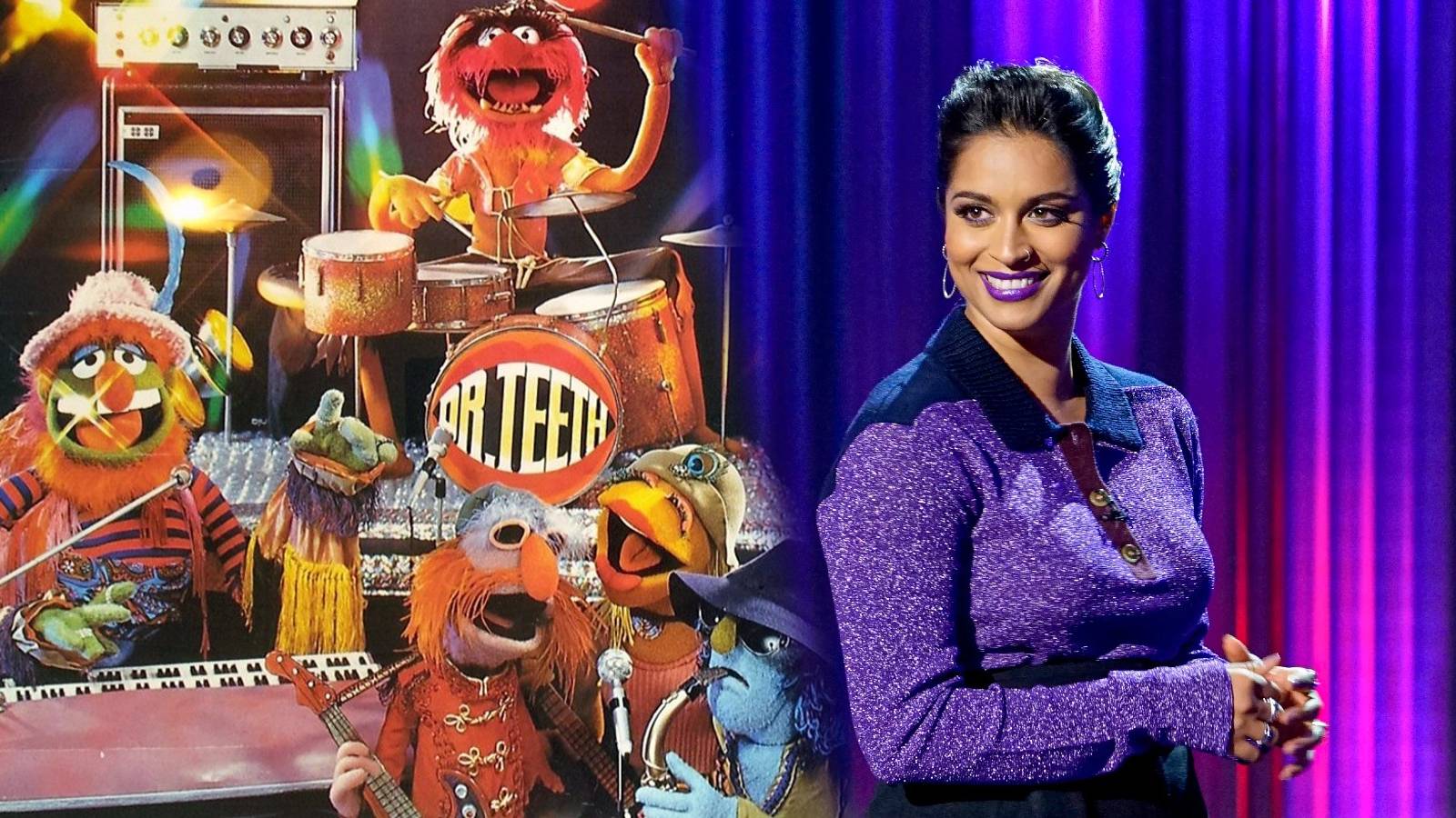 The Muppets Electric Mayhem Animal Dr. Teeth Lilly Singh