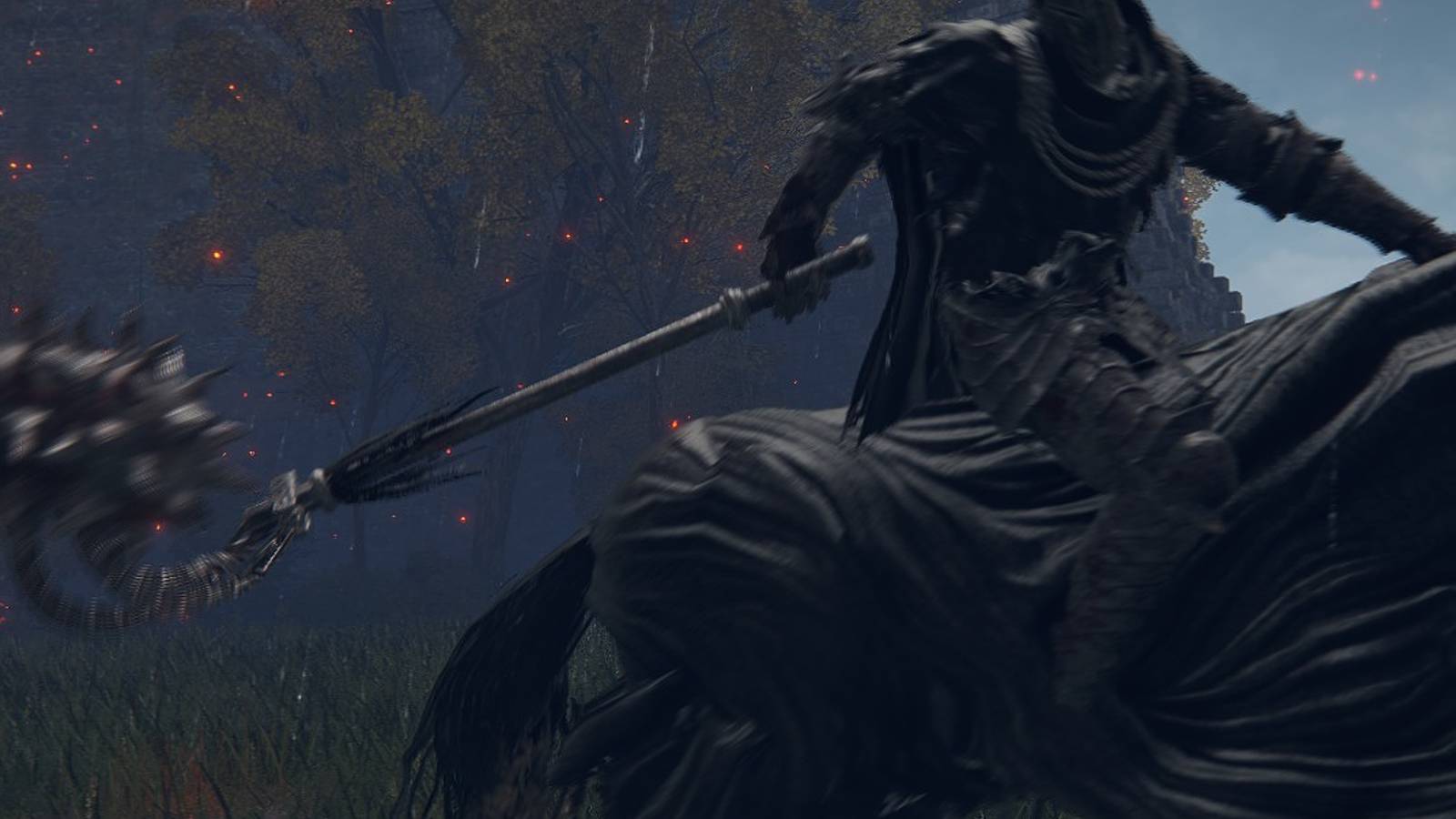Night's Cavalry Flail Elden Ring