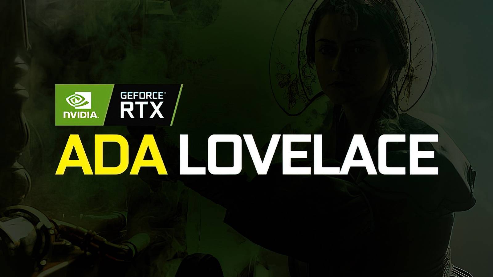 The Nvidia RTX logo with Ada Lovelace written in the middle of the image.