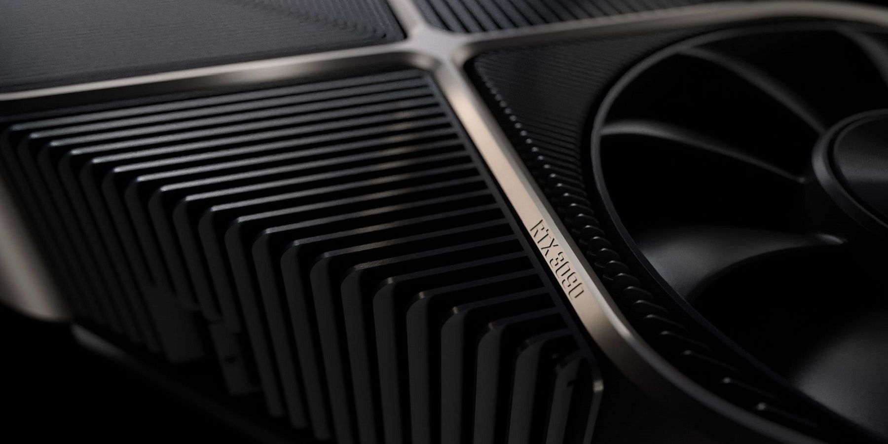 A close up of an Nvidia RTX 3090 graphics card.