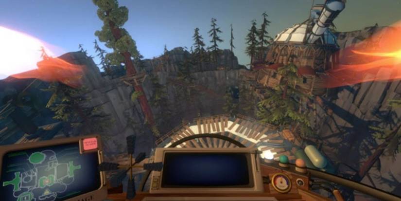 oute rwilds timber hearth scenery ship