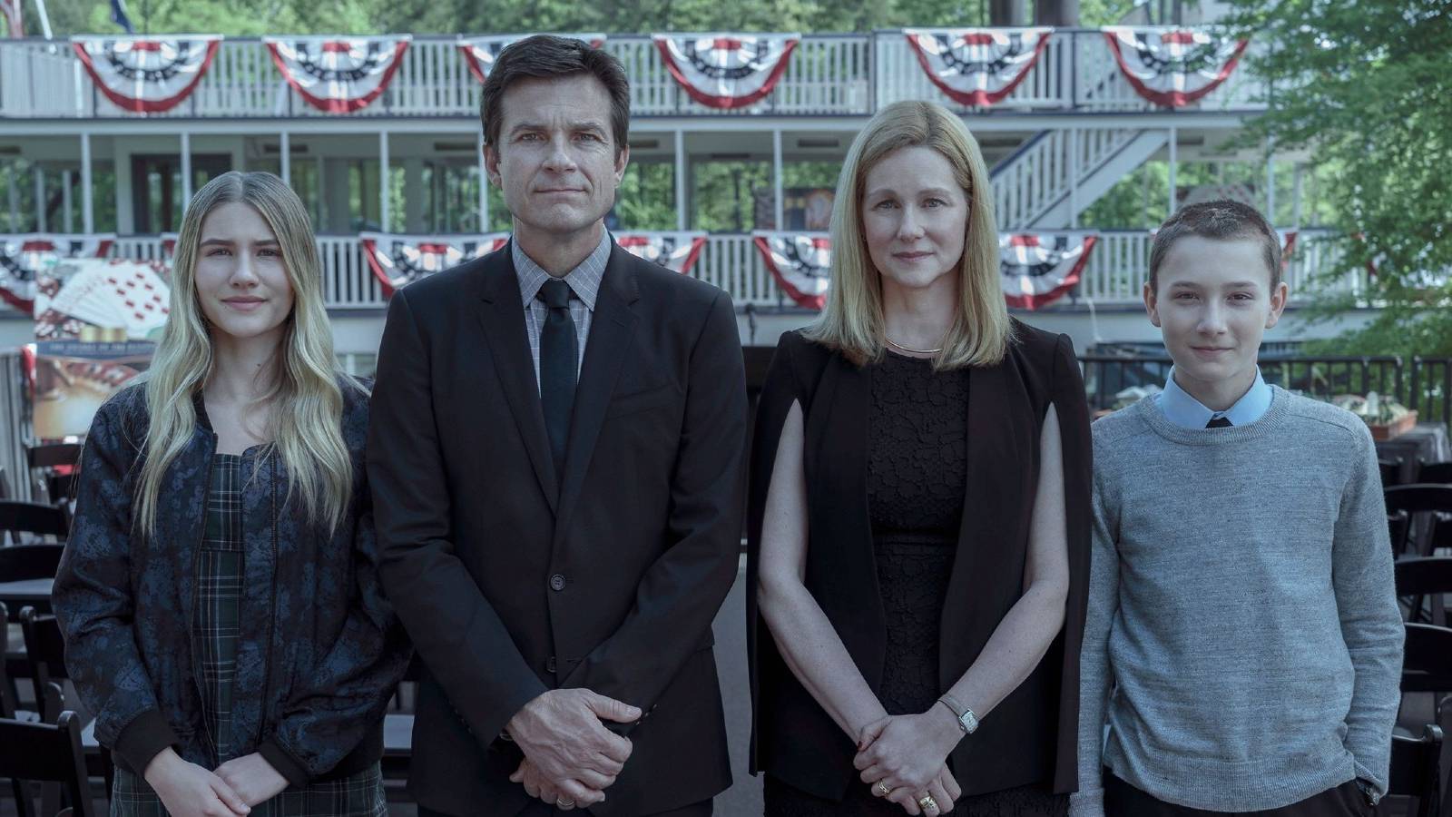 Charlotte, Marty, Wendy, and Jonah Byrde