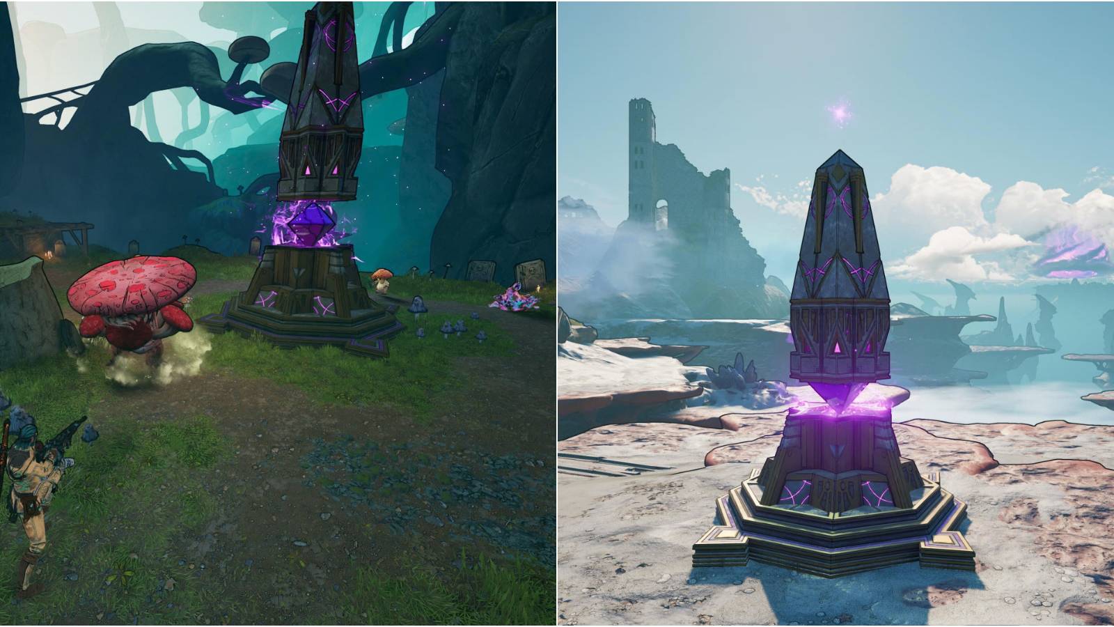 Tiny Tinas Wonderlands Green Obelisks Locations