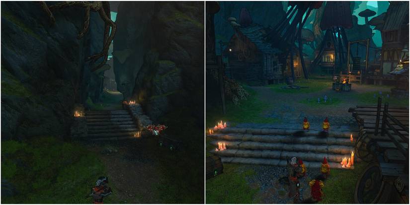 Location of Murph Refugee Camp, part of Little Boy Blues quest in Tiny Tina's Wonderlands 