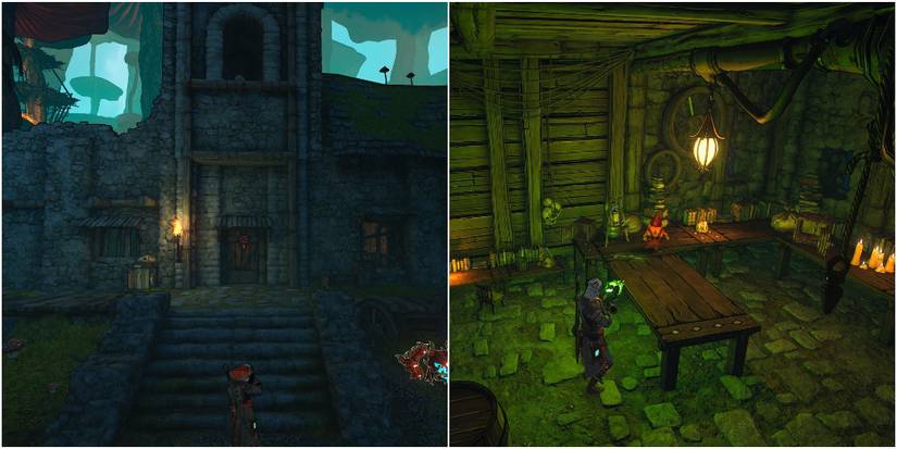 Location of College Murph from Little Boy Blues questline in Tiny Tina's Wonderlands 