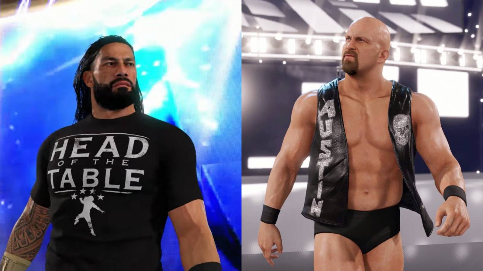 WWE 2K22 Dream Matches Roman Reigns vs Stone Cold