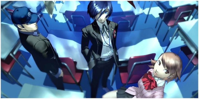 Persona 3 in-game art.