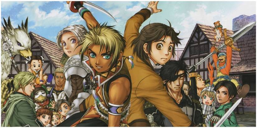 Suikoden 3 game art