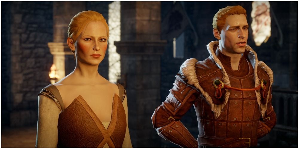 Alistair and Anora in Inquisition.