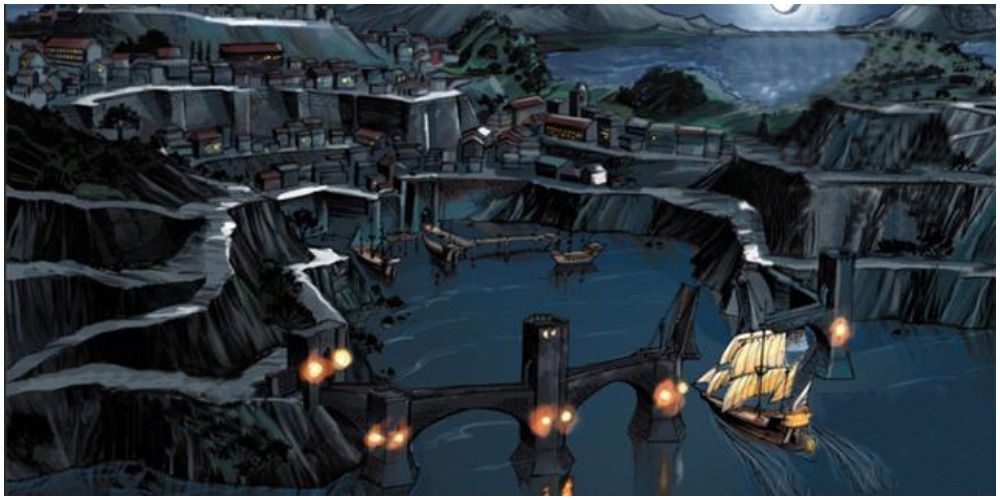 Antiva City in the Dragon Age comics.