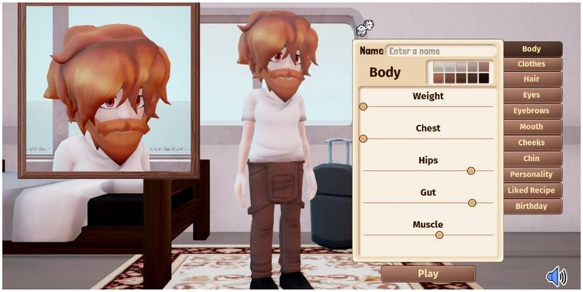 Pumpkin Days character creator.