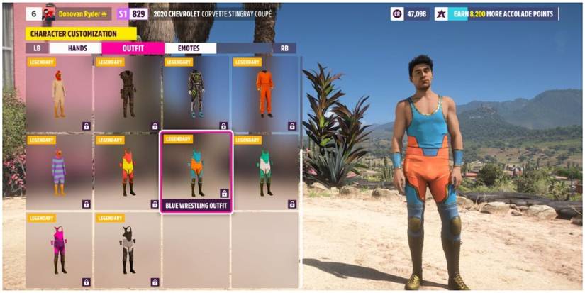 Forza 5 character creator.