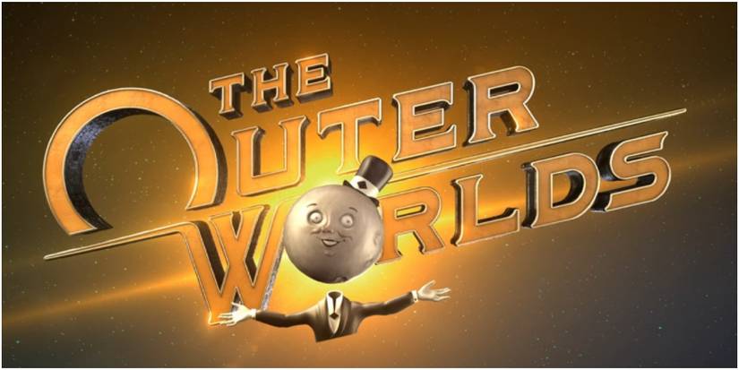 The Outer Worlds title. 