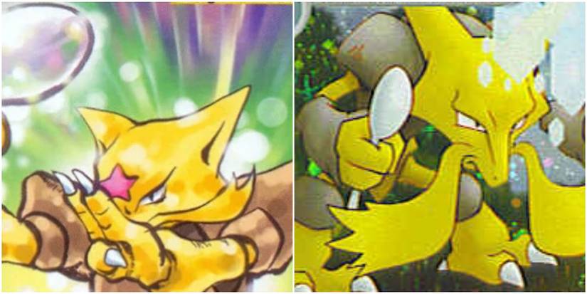 pokemon tcg kadabra alakazam