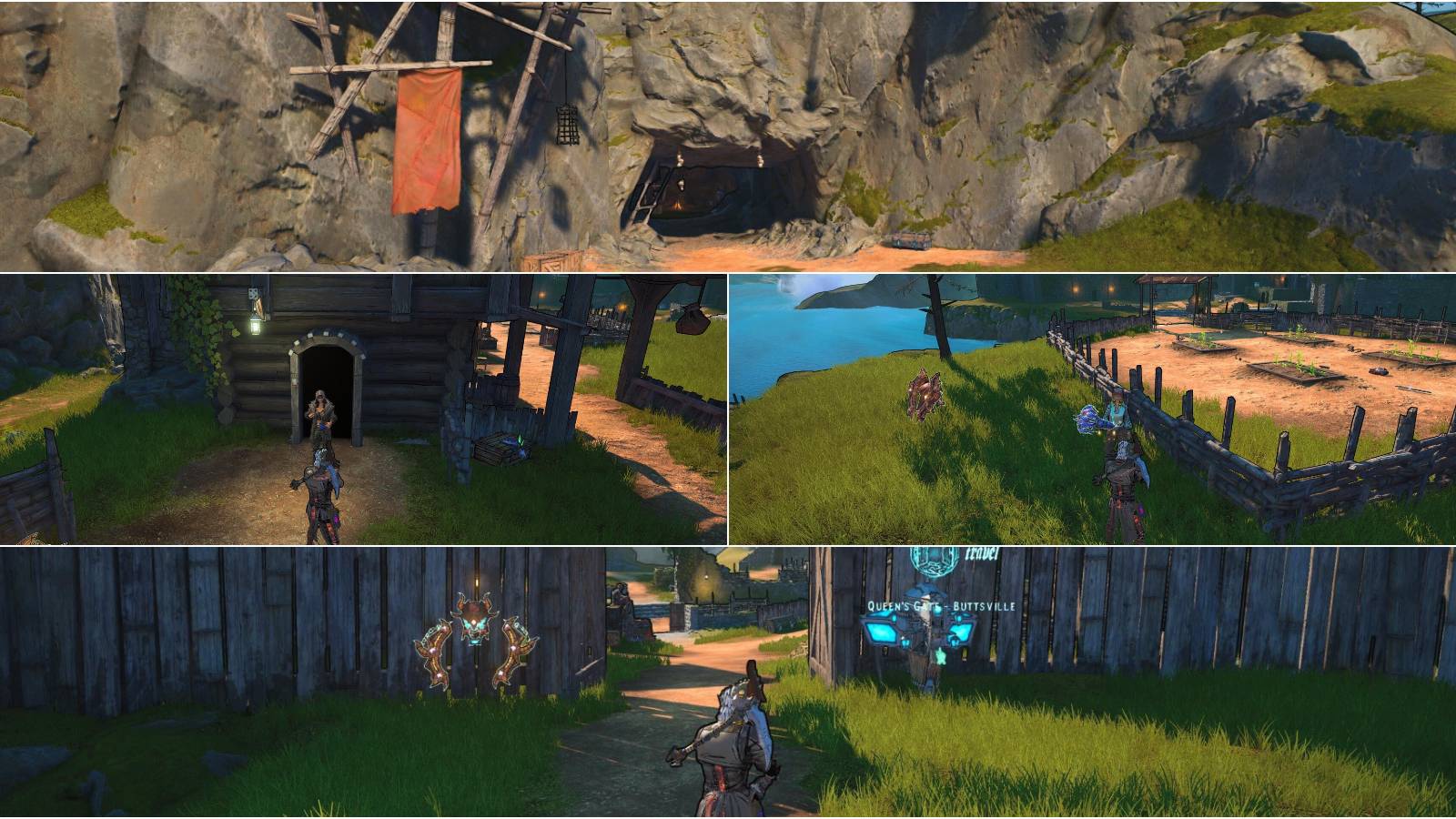 Showcase of the different steps to complete both Goblins in the Garden and A Farmer’s Ardor quests.