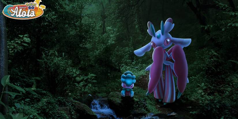 pokemon go lush jungle fomantis lurantis