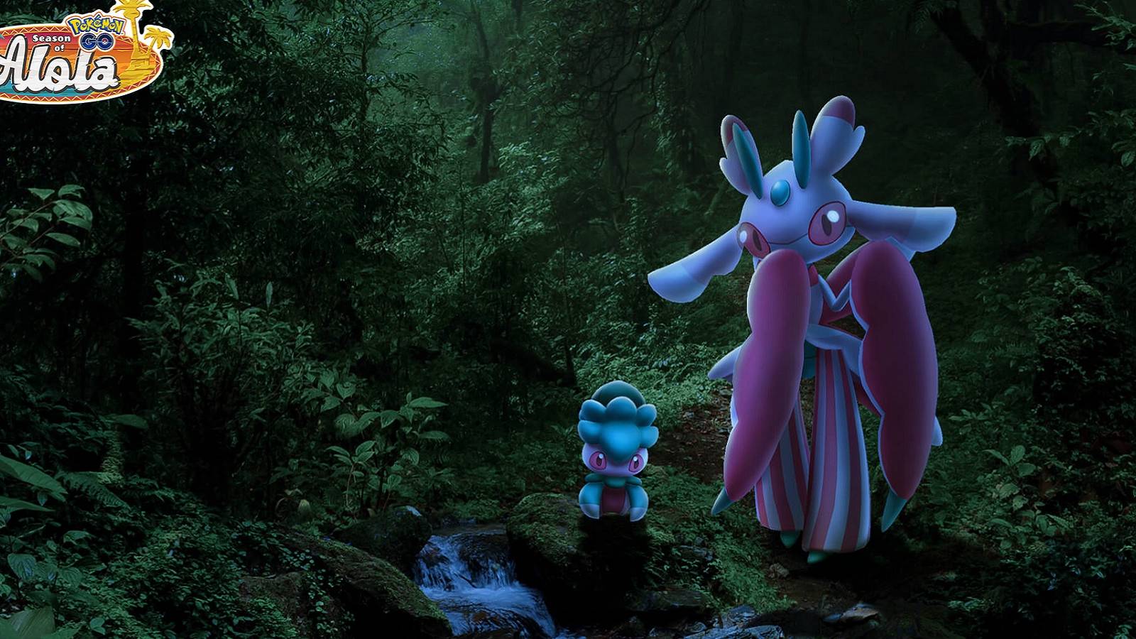 pokemon go lush jungle fomantis lurantis