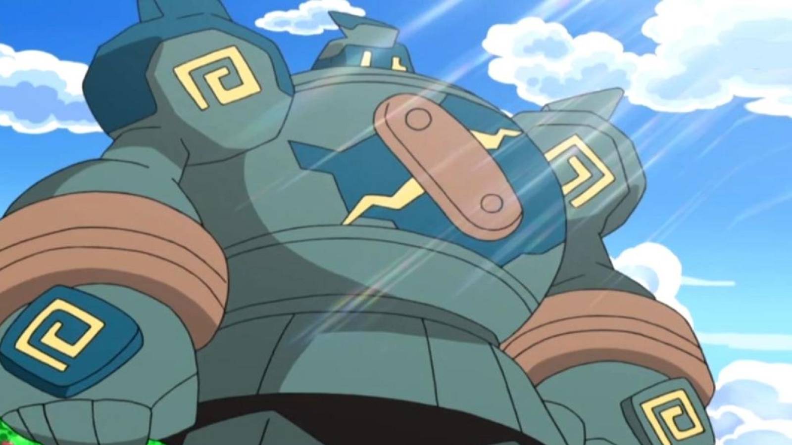 pokemon golurk anime feature