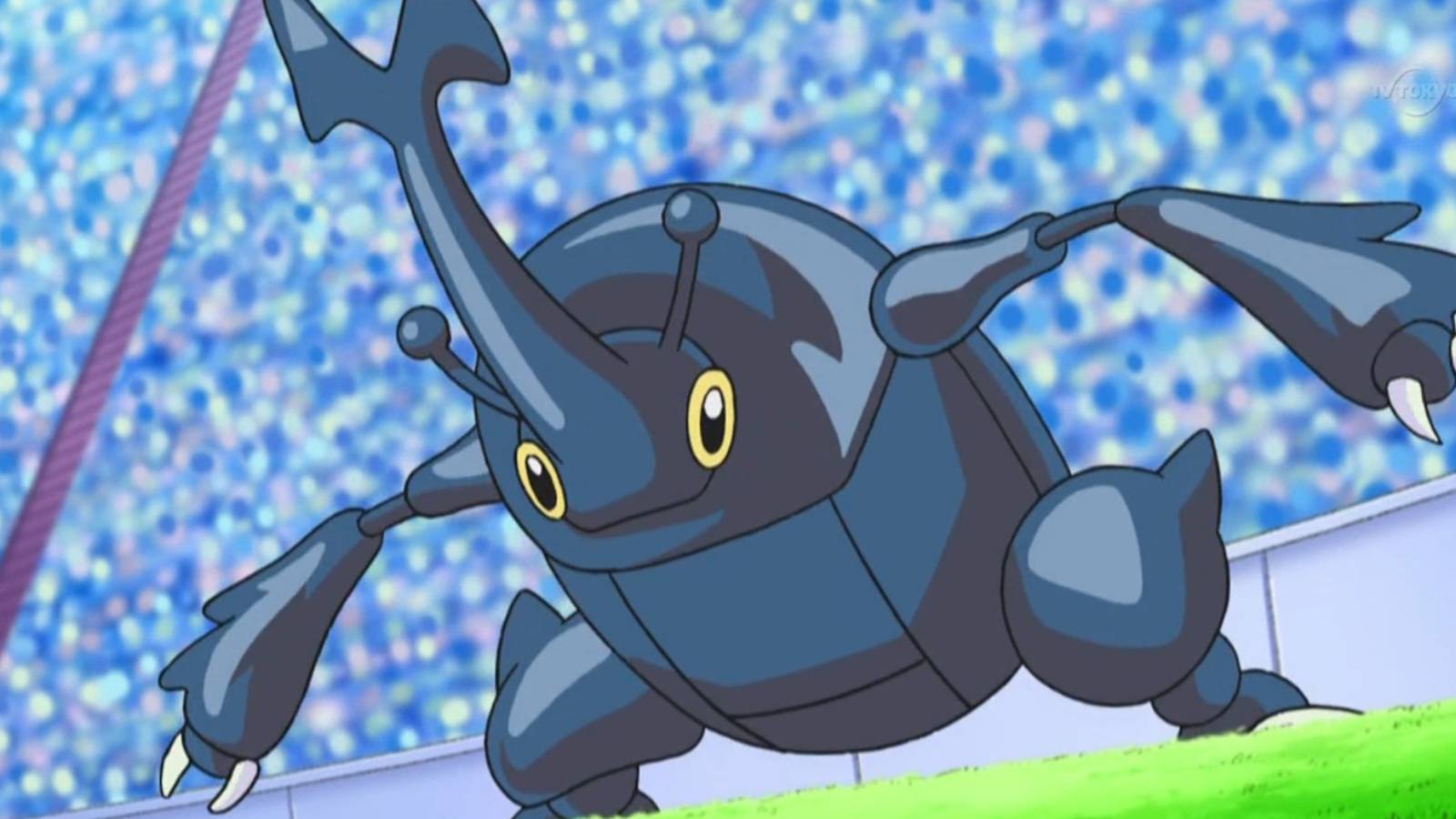 pokemon heracross in the arena