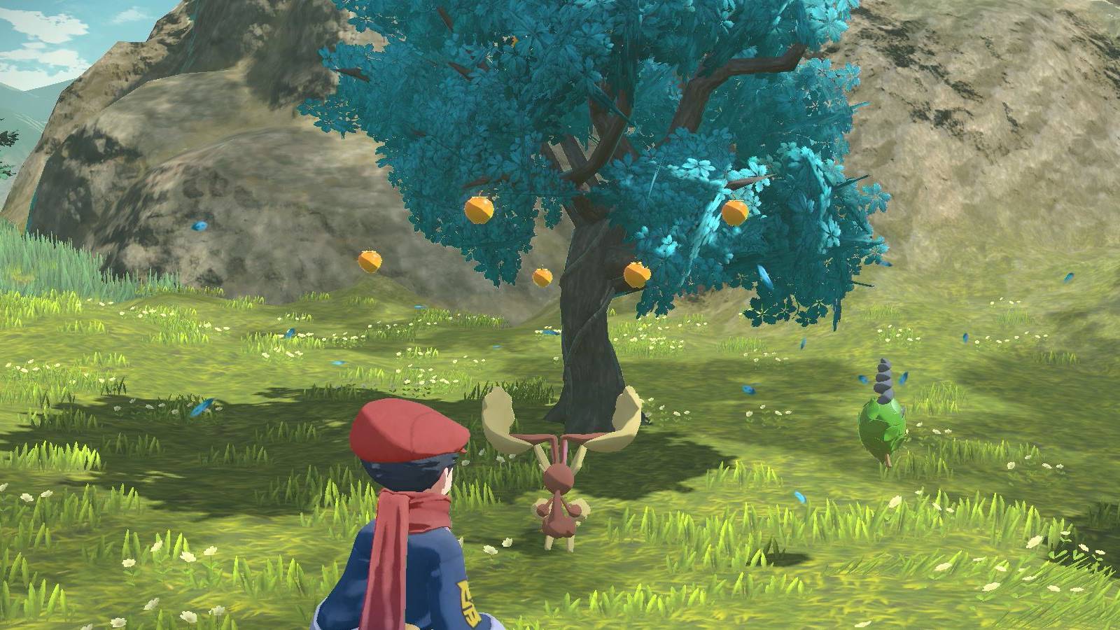 pokemon legends arceus player tree burmy lopunny