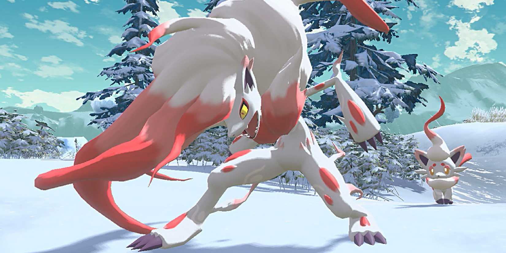 pokemon legends arceus zoroark and zorua feature