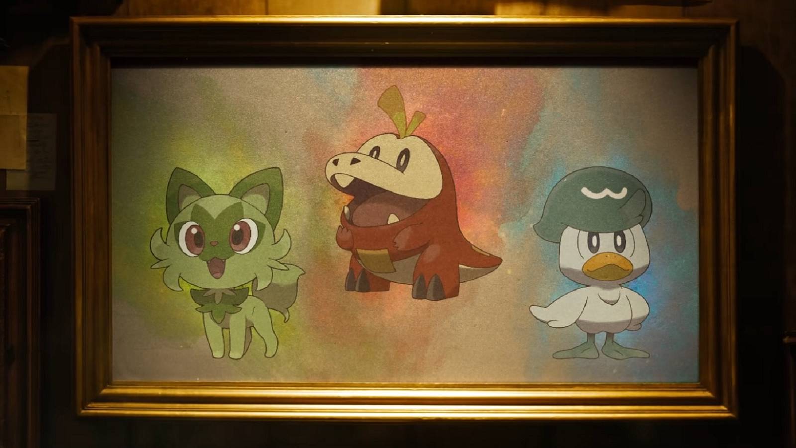 pokemon scarlet and violet starters