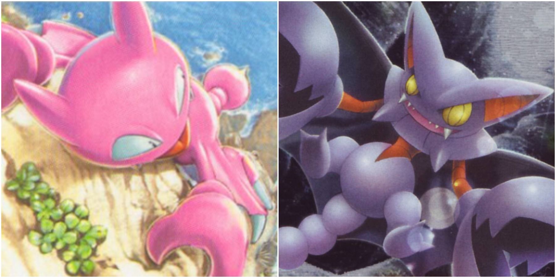 pokemon tcg gligar (left), gliscor (right)