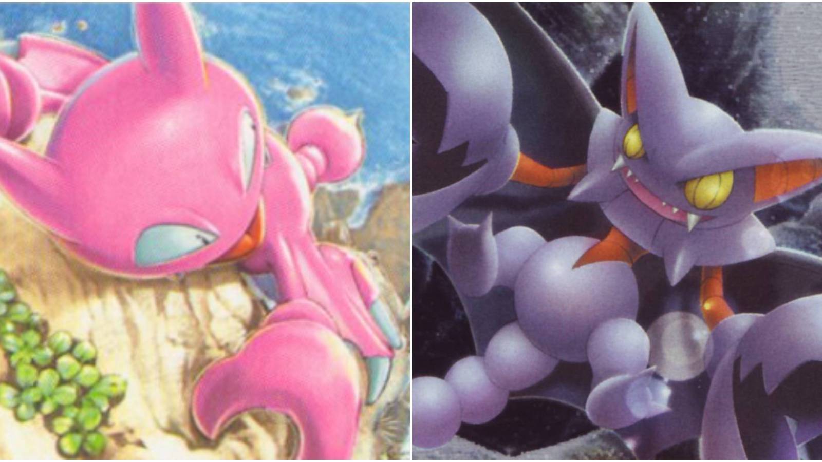 pokemon tcg gligar (left), gliscor (right)
