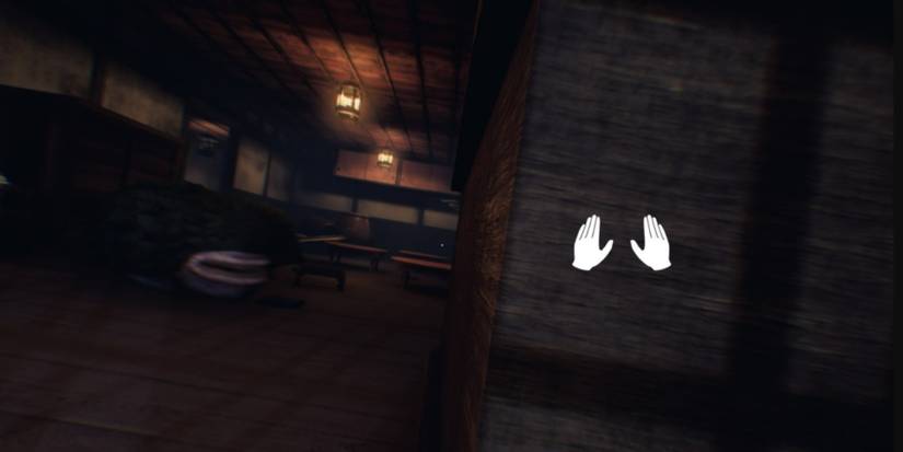 pushing a crate gameplay section in Ikai