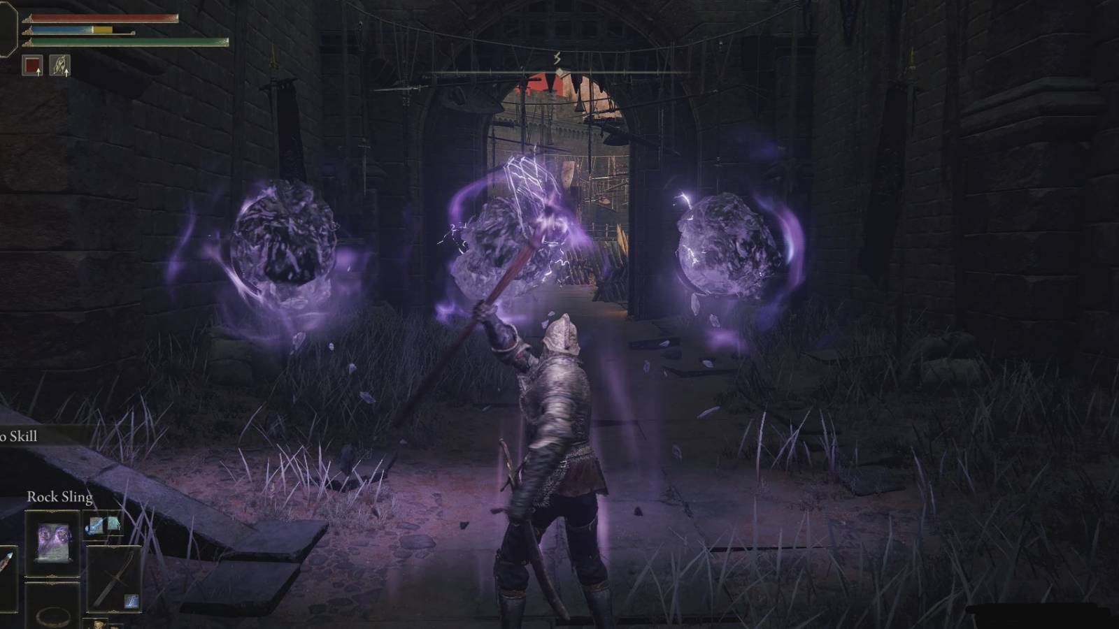 The Rock Sling spell in Elden Ring