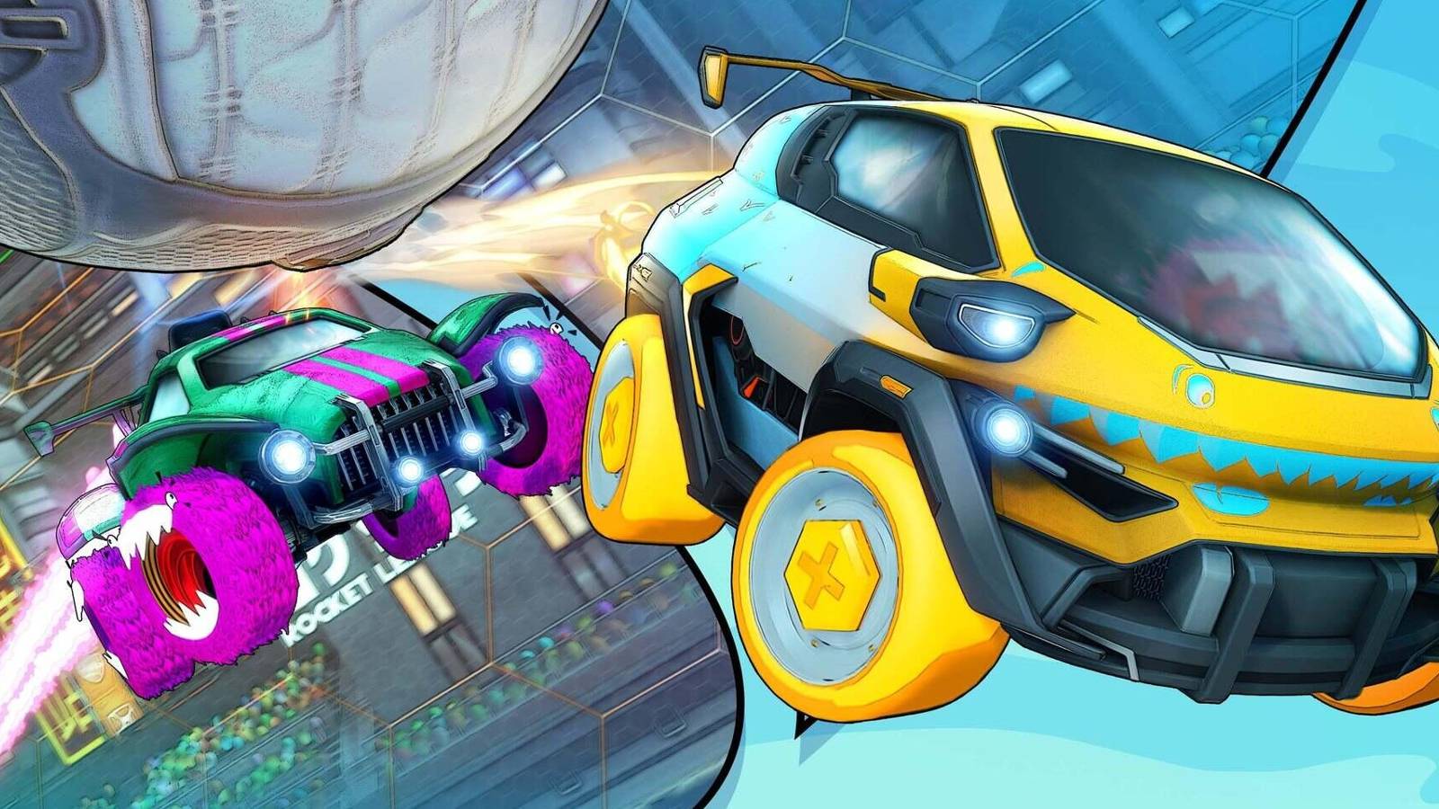 Rocket League Season 6 Nomad and Heavy