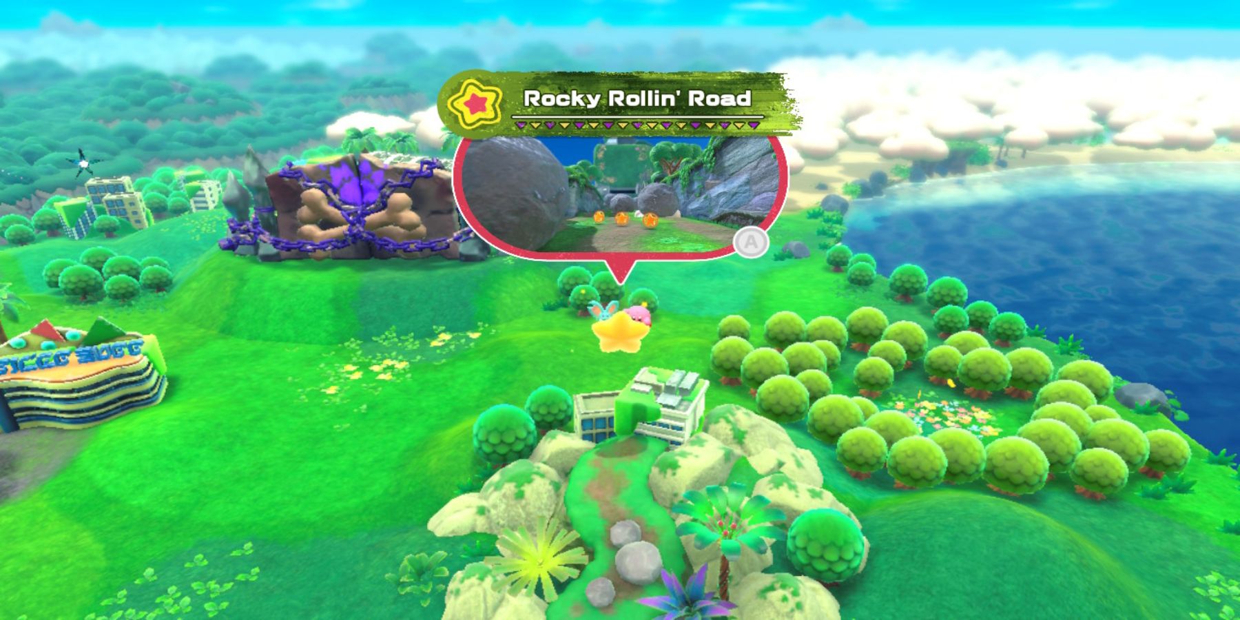 rocky rollin road kirby forgotten land